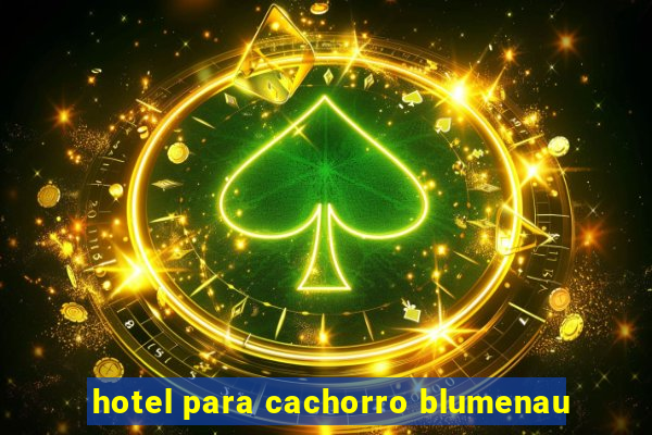 hotel para cachorro blumenau